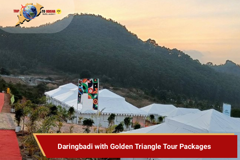 Daringbadi with Golden Triangle Tour Packages